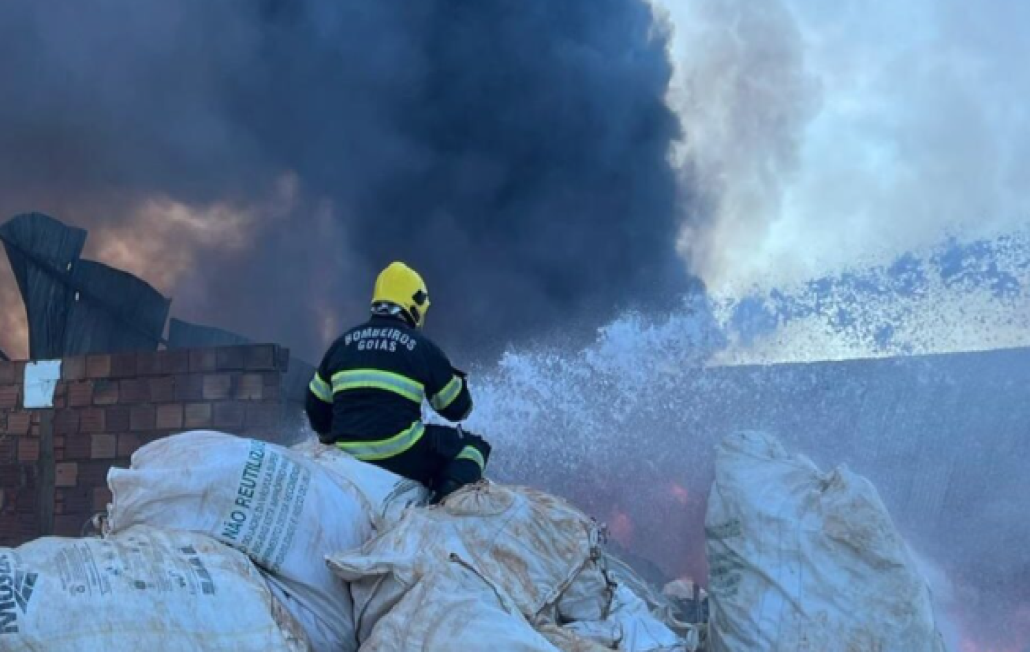 Bombeiros já registraram 11 mil focos de incêndio no ano em Goiás