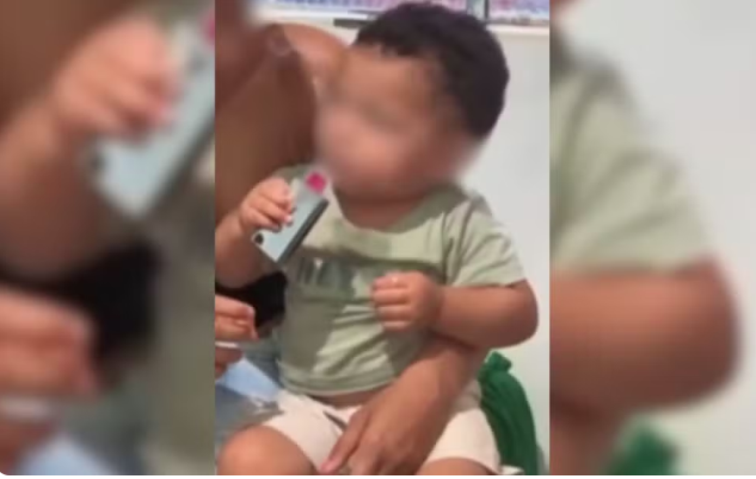 Adolescente é filmada dando cigarro eletrônico para bebê; polícia investiga